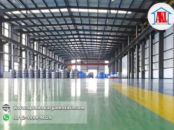 Jasa Epoxy Lantai Gudang atau Warehouse