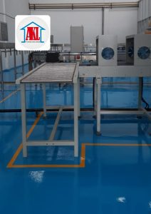 Epoxy Floor Food Grade Pabrik Makanan