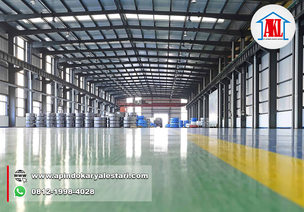 Jasa Epoxy Lantai Gudang atau Warehouse