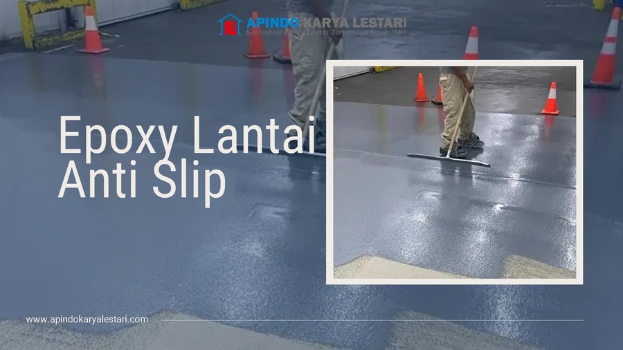 Epoxy Lantai Anti Slip