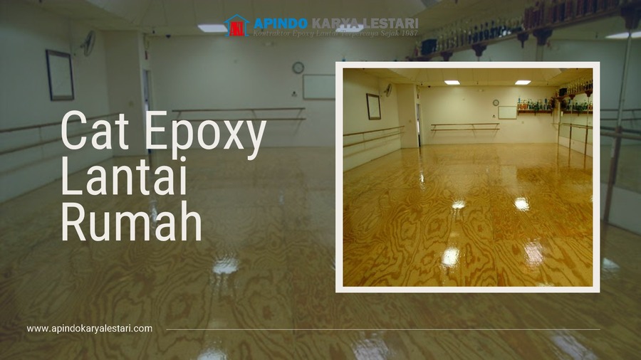 Cat Epoxy Lantai Rumah